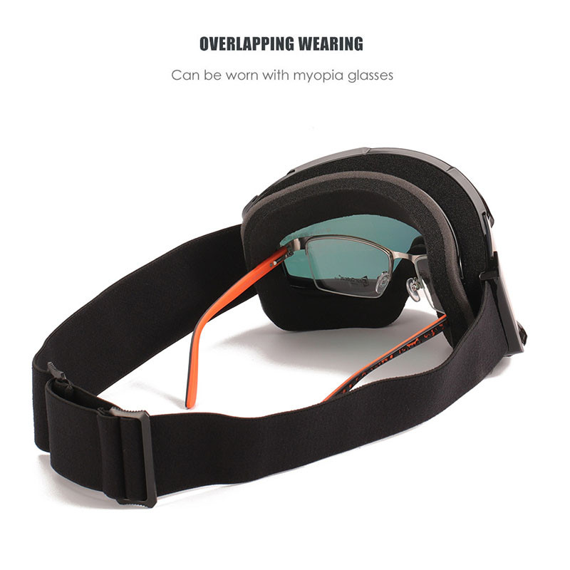 2022 m. nauji dviejų sluoksnių slidinėjimo akiniai nuo rasojimo suaugusiems vyrams Moterų sniego kaukė slidinėjimo akiniai Alpinizmo dviračių slidinėjimo snieglenčių akiniai