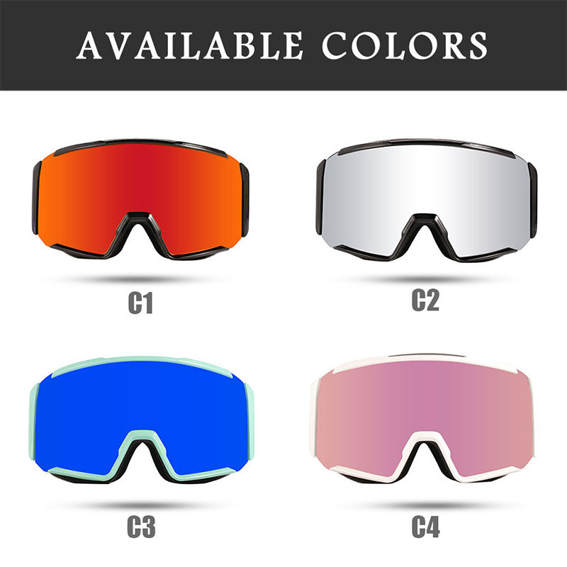 2022 m. nauji dviejų sluoksnių slidinėjimo akiniai nuo rasojimo suaugusiems vyrams Moterų sniego kaukė slidinėjimo akiniai Alpinizmo dviračių slidinėjimo snieglenčių akiniai