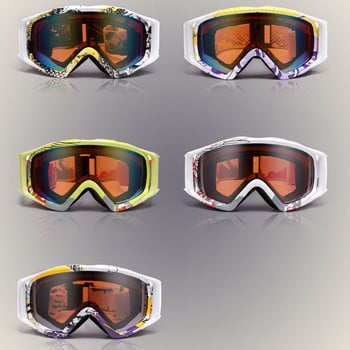Νέα μάσκα χειμερινού σκι 2022 Διπλής στρώσης αντιθαμβωτική ανδρική γυαλιά γυαλιά για χιόνι Αντιανεμικό για υπαίθριο αθλητικό σκι Ποδηλασία Γυαλιά Snowboard