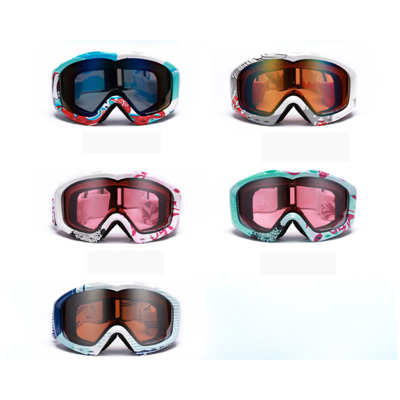 2022 m. Nauja žieminė slidinėjimo kaukė, dvisluoksnė nuo rasojimo vyrų Moteriški akiniai nuo sniego, atsparūs vėjui lauko sportui, slidinėjimui dviračių sportui ir snieglenčių sportui