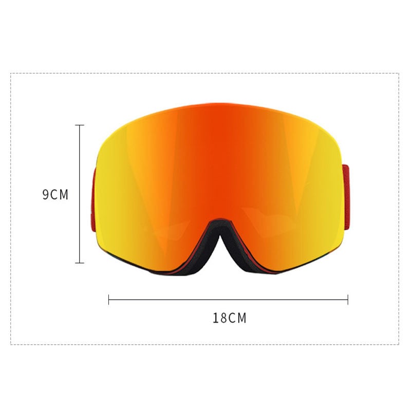 2022 m. nauji slidinėjimo akiniai dvisluoksniai nuo rasojimo lauko sportinė kaukė, vyriška, moteriška, atspari vėjui, sniego motociklai, slidinėjimo dviračių akiniai