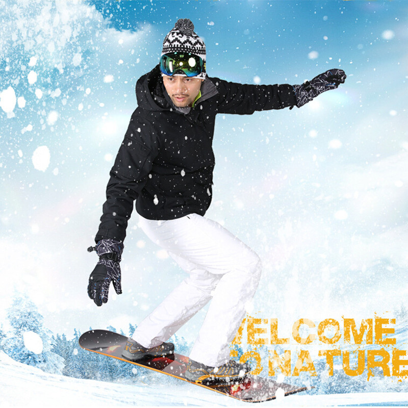 Slidinėjimo paltas porai Snieglenčių striukės, neperšlampamos, atsparios vėjui, kvėpuojančios žiemos lauko sportui, moteriškas slidinėjimo kostiumas