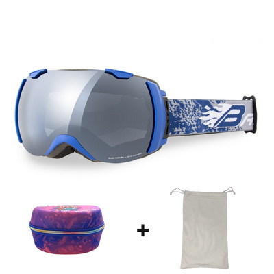 Ochelari de schi pentru adulți Bărbați Ochelari de soare cu două straturi anti-ceață pentru motociclete de zăpadă Femei UV400 pentru snowboard, motocross, ochelari de schi Mască