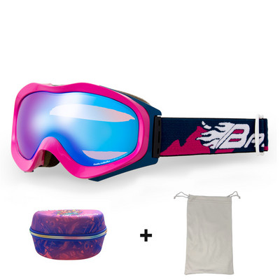 Ochelari de schi pentru adulți Bărbați Ochelari de soare cu două straturi anti-ceață pentru motociclete de zăpadă Femei UV400 pentru snowboard, motocross, ochelari de schi Mască