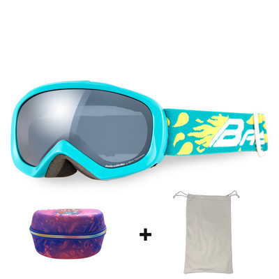 Ochelari de schi pentru adulți Bărbați Ochelari de soare cu două straturi anti-ceață pentru motociclete de zăpadă Femei UV400 pentru snowboard, motocross, ochelari de schi Mască