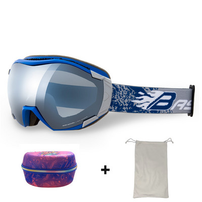 Ochelari de schi pentru adulți Bărbați Ochelari de soare cu două straturi anti-ceață pentru motociclete de zăpadă Femei UV400 pentru snowboard, motocross, ochelari de schi Mască