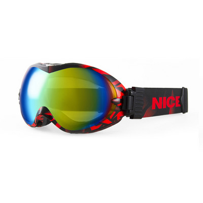 Sportiniai kalnų vyro snieglenčių akiniai su dvigubu objektyvu, moteris, slidinėjanti, žieminiai akiniai nuo rasojimo, vyriški slidinėjimo akiniai, moteriška motociklo kaukė