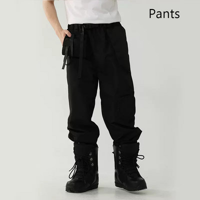 Žieminės slidinėjimo kelnės Vyriški kombinezonai Šilti sniego kelnės Moteriški lauko sportiniai dviračiai snieglenčių kelnės Vėjo nepraleidžiantys vandeniui atsparūs drabužiai