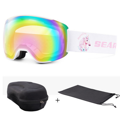 2022 m. nauji žiemos slidinėjimo akiniai Dvisluoksniai nuo rasojimo vėjui atsparūs akiniai lauko sportui slidinėjimui jojimo snieglenčių kaukė vyrams, moterims