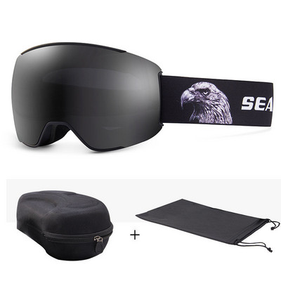 2022 m. nauji žiemos slidinėjimo akiniai Dvisluoksniai nuo rasojimo vėjui atsparūs akiniai lauko sportui slidinėjimui jojimo snieglenčių kaukė vyrams, moterims