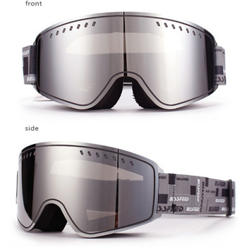 2022 Νέα γυαλιά σκι διπλής στρώσης Αντιθαμβωτικά αθλητικά γυαλιά εξωτερικού χώρου Ανδρικά Γυναικεία Προστασία για το χιόνι Αντιανεμικά γυαλιά Snowboard