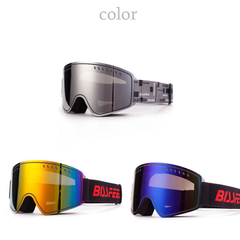 2022 m. nauji dviejų sluoksnių slidinėjimo akiniai nuo rasojimo lauko sportiniai akiniai vyrams, moterims, slidinėjimui nuo sniego, apsaugantys nuo vėjo snieglenčių akiniai