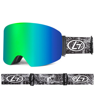 2022 Ochelari de schi cu straturi duble Ochelari cilindrici cu mască anti-aburire Sporturi în aer liber Snowboard Ochelari de schi Ochelari Bărbați Femei