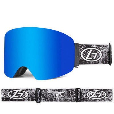 2022 Ochelari de schi cu straturi duble Ochelari cilindrici cu mască anti-aburire Sporturi în aer liber Snowboard Ochelari de schi Ochelari Bărbați Femei