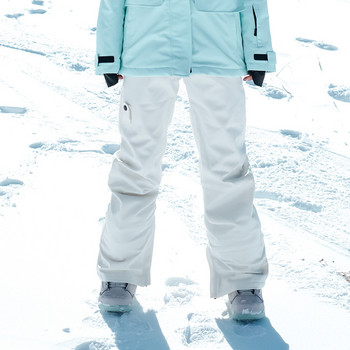 Зимни водоустойчиви женски ски гащеризони на открито Мъжки ски панталони Спортни памучни мъжки дамски снежни панталони с тиранти Мъжки туристически дрехи