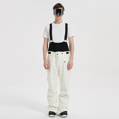 Žieminiai vandeniui atsparūs moteriški slidinėjimo kombinezonai lauke Vyriški slidinėjimo kelnės Sportinė medvilnė Vyras Moteriškos sniego kelnės Kelnės Vyriški žygio rūbai