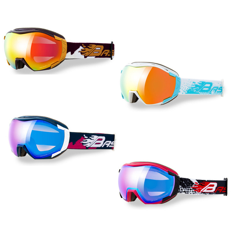Slidinėjimo akiniai dvisluoksniai nuo rūko moterims UV400 slidinėjimo suaugusiems snieglenčių vyrams Sniego motociklo akiniai nuo saulės Motokroso slidinėjimo akinių kaukė