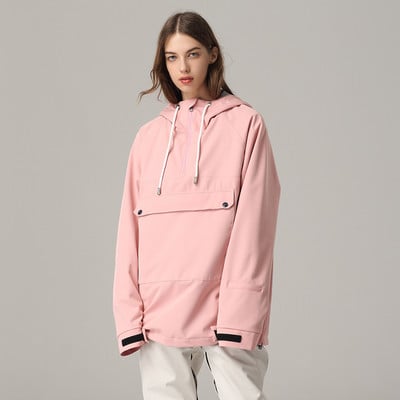 Žieminės slidinėjimo striukės nuo vėjo, šiltos ir neperšlampamos slidinėjimo gobtuvas Snieglentės slidinėjimo kostiumas džemperis Vyriškas moteriškas slidinėjimo megztinis Striukė