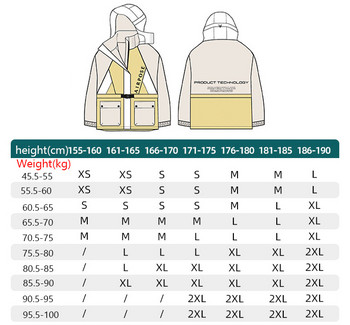 Топ ски яке Дамско мъжко яке Спорт на открито Сноуборд яке Снежно палто Суичър Зимно облекло Свободно ветроустойчиво водоустойчиво яке за сняг