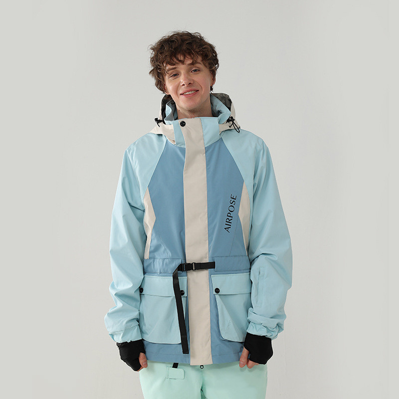Vrhunska skijaška jakna Žene Muškarci Jakna za sport na otvorenom Snowboard Snježna jakna Hoodie Zimska odjeća Široka vjetrootporna vodootporna jakna za snijeg