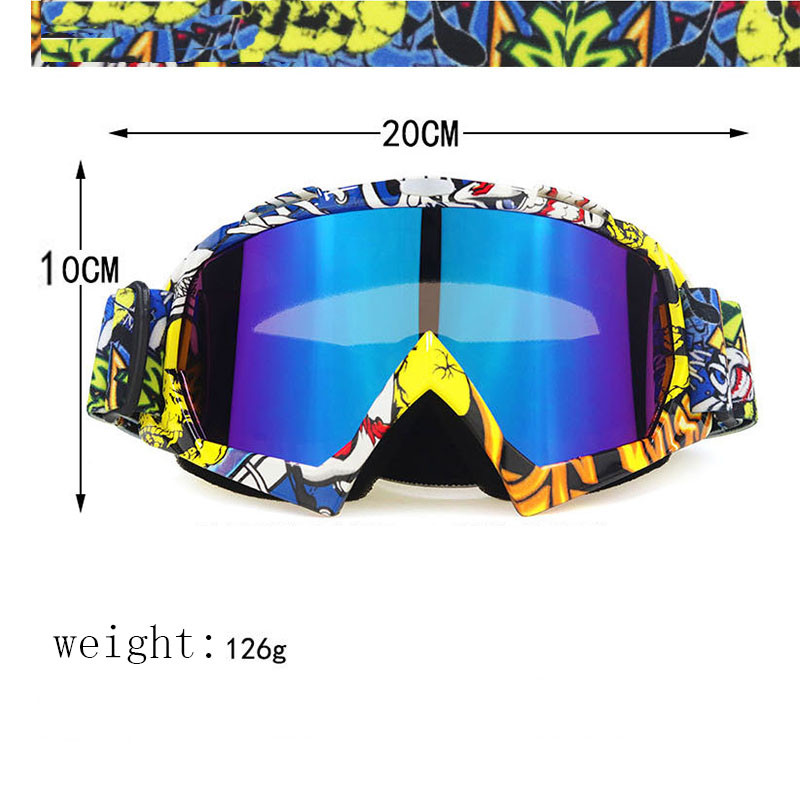 Dvoslojne skijaške naočale Sport na otvorenom Motociklističke muške ženske maske za snijeg Motorne sanke Skijanje Biciklizam Vjetrootporne naočale za snowboard