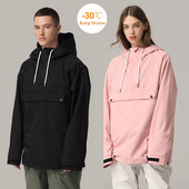 Skijaška jakna Muškarci Žene Hoodie Snowboard jakna Skijaško odijelo Ženska zimska vanjska topla vodootporna odjeća otporna na vjetar Prozračna džemper