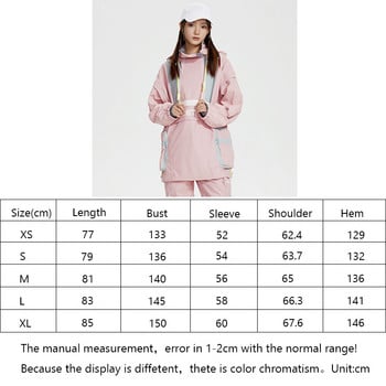 Нови 2022 г. Ски якета Дамски якета за сноуборд на открито Ветроустойчиви водоустойчиви ски костюми Мъжки зимни дрехи Топове плюс тънък памук