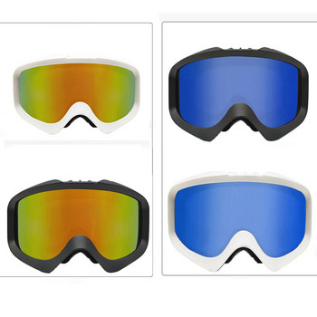 Νέα διπλής στρώσης γυαλιά σκι Αντιθαμβωτικά Αθλητικά εξωτερικού χώρου για ενήλικες άντρες Γυναικεία γυαλιά σκι Ποδηλασία Επαγγελματικός εξοπλισμός μάσκας χιονιού