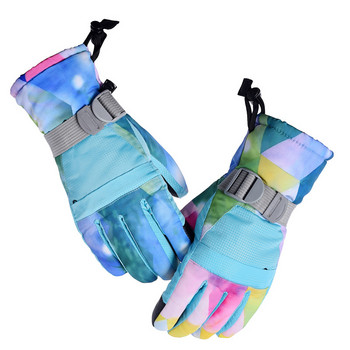 Sceen Touch Snow Gloves Ανδρικά Γυναικεία Γάντια Σκι Χειμερινά ζεστά γάντια Fleece Αδιάβροχα γάντια εξωτερικού χώρου Παιδικά γάντια για το χιόνι Μοτοσικλέτα