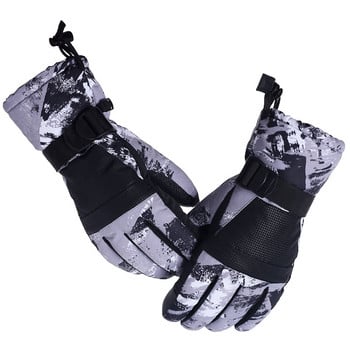 Sceen Touch Snow Gloves Ανδρικά Γυναικεία Γάντια Σκι Χειμερινά ζεστά γάντια Fleece Αδιάβροχα γάντια εξωτερικού χώρου Παιδικά γάντια για το χιόνι Μοτοσικλέτα