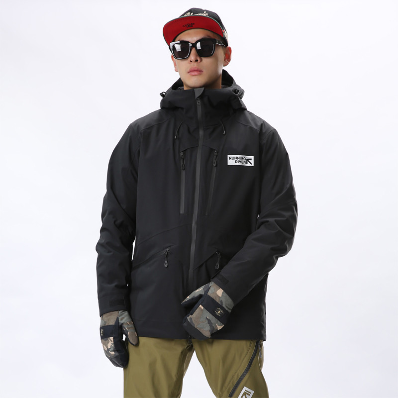 Muška jakna s kapuljačom za snowboarding RUNNING RIVER marke 2022 Visokokvalitetna jakna za sportove na otvorenom s kapuljačom 4 boje 6 veličina 2458
