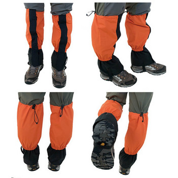 Unisex αδιάβροχο γκέτες κάλυμμα ποδιών Κάμπινγκ πεζοπορία μπότες σκι Παπούτσια ταξιδιού Snow Hunting Climbing Gaiters Αντιανεμικό1