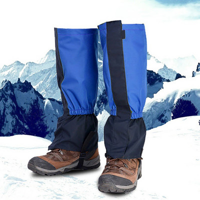 Jambiere impermeabile unisex Ghâctură Acoperire pentru picioare Camping Drumeții Cizme de schi Pantof de călătorie Zăpadă Vânătoare Alpinism Ghâturi rezistente la vânt1