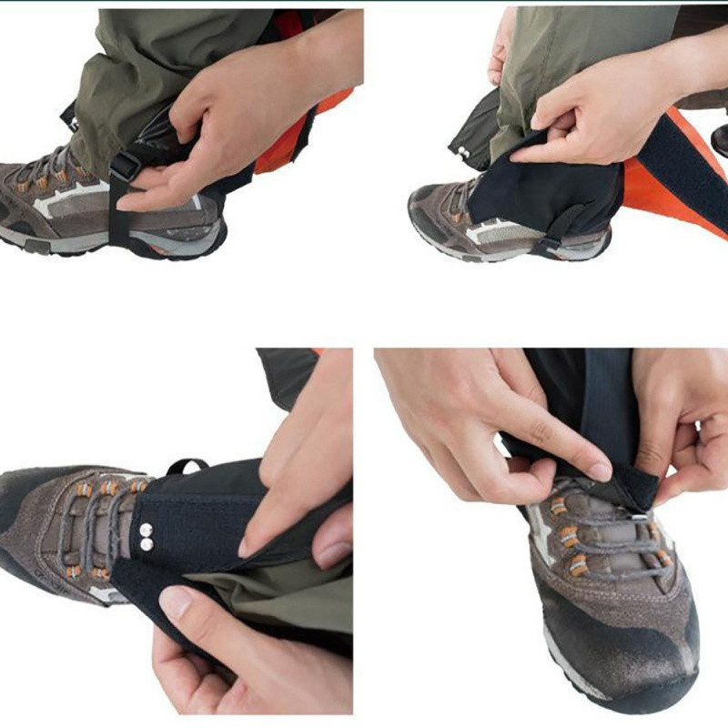 Unisex vandeniui atsparūs antblauzdžiai getrai kojų apdangalas stovyklavimui žygiams slidinėjimo batai kelioniniai batai sniego medžioklei laipiojimo getrai atsparūs vėjui1