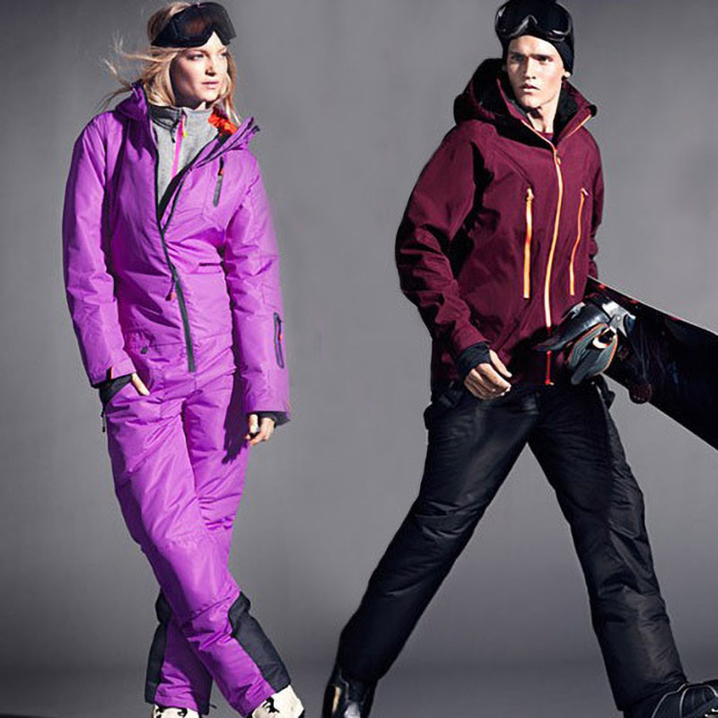 Nove zimske skijaške hlače Ženske vanjske visoke kvalitete otporne na vjetar, tople snježne hlače Zimske skijaške hlače za snowboarding, muške