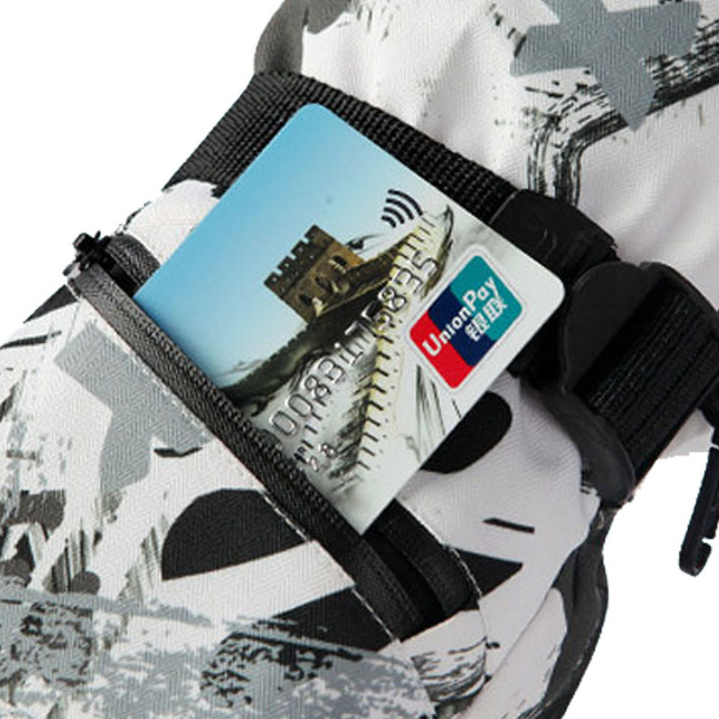 LOOGDEEL Zimske skijaške rukavice Muškarci Žene Tople otporne na vjetar Vodootporne na otvorenom Zaslon osjetljiv na dodir s 3 prsta Plus Baršunaste rukavice za snowboard
