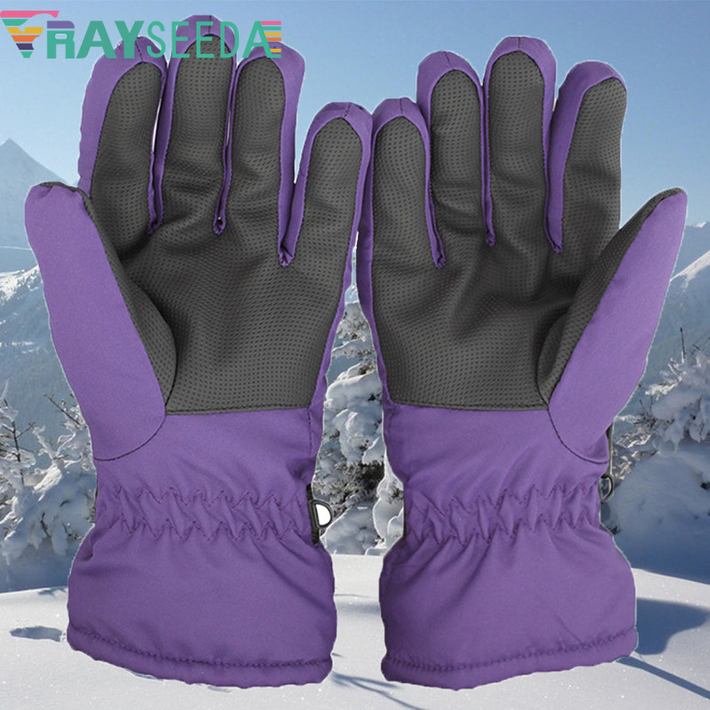 Ρυθμιζόμενο ελεύθερο μέγεθος Χειμερινά αδιάβροχα γάντια σκι Ζεστά γάντια σκι Γυναικείες αδιάβροχα αθλητικά γάντια ποδηλασίας εξωτερικού χώρου για τρέξιμο