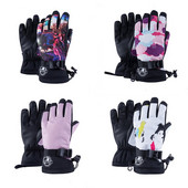 Vyrai Moterys Vaikai Žieminės slidinėjimo pirštinės Vėjo nepraleidžiančios vandeniui Šiltos snieglenčių pirštinės Jutiklinis ekranas Lauke Neslystančios dviračių slidinėjimo pirštinės