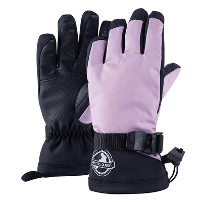 Vyrai Moterys Vaikai Žieminės slidinėjimo pirštinės Vėjo nepraleidžiančios vandeniui Šiltos snieglenčių pirštinės Jutiklinis ekranas Lauke Neslystančios dviračių slidinėjimo pirštinės