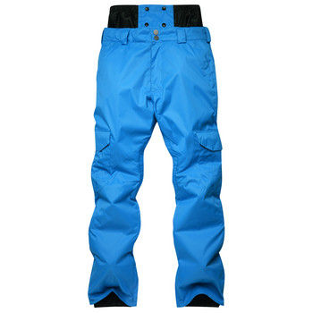 -30 Ανδρικά χειμερινά παντελόνια χιονιού 10k αδιάβροχα παντελόνια για σνόουμπορντ για εξωτερικούς χώρους Αντιανεμικό παντελόνι με λουράκι καμουφλάζ για άντρες