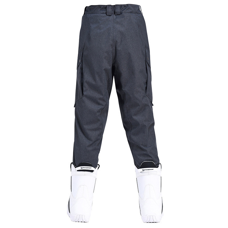 Slidinėjimo kelnės Vyriškos žieminės lauko šiltos, vandeniui atsparios, vėjui atsparios slidinėjimo kelnės vyrams slidinėjimo kelnės SK096