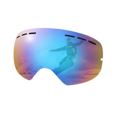 Loogdeel Nove skijaške naočale Dvoslojne UV400 velike maske protiv zamagljivanja naočale Skijaške naočale za snijeg Muške žene Snowboard naočale