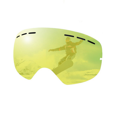 Loogdeel Nove skijaške naočale Dvoslojne UV400 velike maske protiv zamagljivanja naočale Skijaške naočale za snijeg Muške žene Snowboard naočale