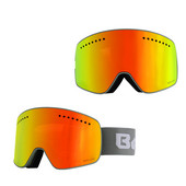 „Loogdeel“ slidinėjimo akiniai su magnetiniu dvigubo sluoksnio poliarizuotu objektyvu slidinėjimo nuo rasojimo UV400 snieglenčių akiniai vyrams, moteriški slidinėjimo akiniai