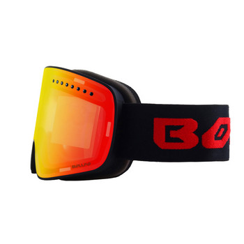 Ски очила Loogdeel с магнитни двуслойни поляризирани лещи Ски против замъгляване UV400 Сноуборд очила Мъже Жени Ски очила