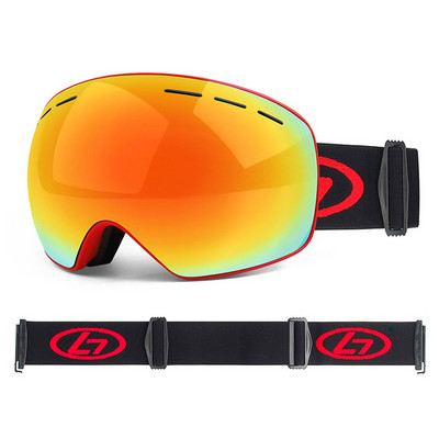 Loogdeel Vyrai Moteriški Lauko Sportas Dvisluoksniai Slidinėjimo Akiniai Apsauginiai sniego akiniai Snieglentės Akiniai Sniego motociklo Akiniai Slidinėjimo Googles