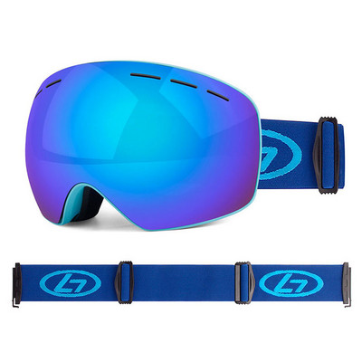 Loogdeel Vyrai Moteriški Lauko Sportas Dvisluoksniai Slidinėjimo Akiniai Apsauginiai sniego akiniai Snieglentės Akiniai Sniego motociklo Akiniai Slidinėjimo Googles