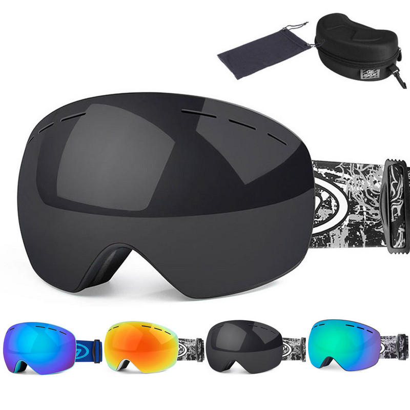 Loogdeel Vyrai Moteriški Lauko Sportas Dvisluoksniai Slidinėjimo Akiniai Apsauginiai sniego akiniai Snieglentės Akiniai Sniego motociklo Akiniai Slidinėjimo Googles