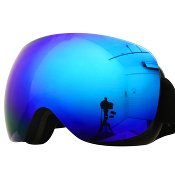 Loogdeel Ски очила Мъже Жени Очила за сноуборд Очила за сняг UV400 Защита против мъгла Двуслойни очила за ски на открито