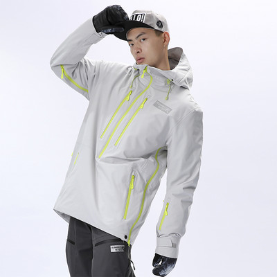 RUNNING RIVER Gamintojas Vyriškas snieglenčių gobtuvas 2022 m. Aukštos kokybės lauko sportinė snieglenčių striukė su gobtuvu 4 spalvos 6 dydžiai 2455